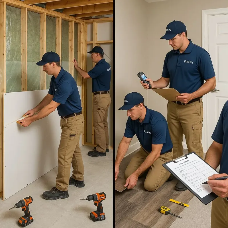 Repairs and Reconstruction process in Barrington, IL