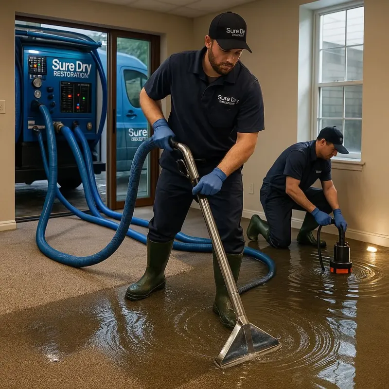 Water Extraction and Removal process in Barrington, IL